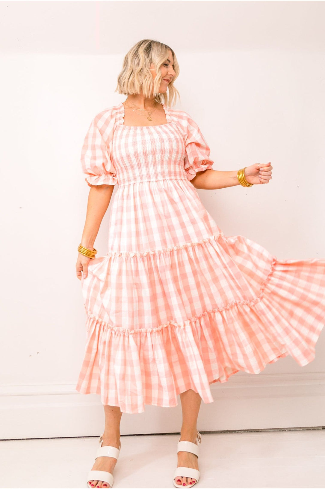 Mia Gingham Dress
