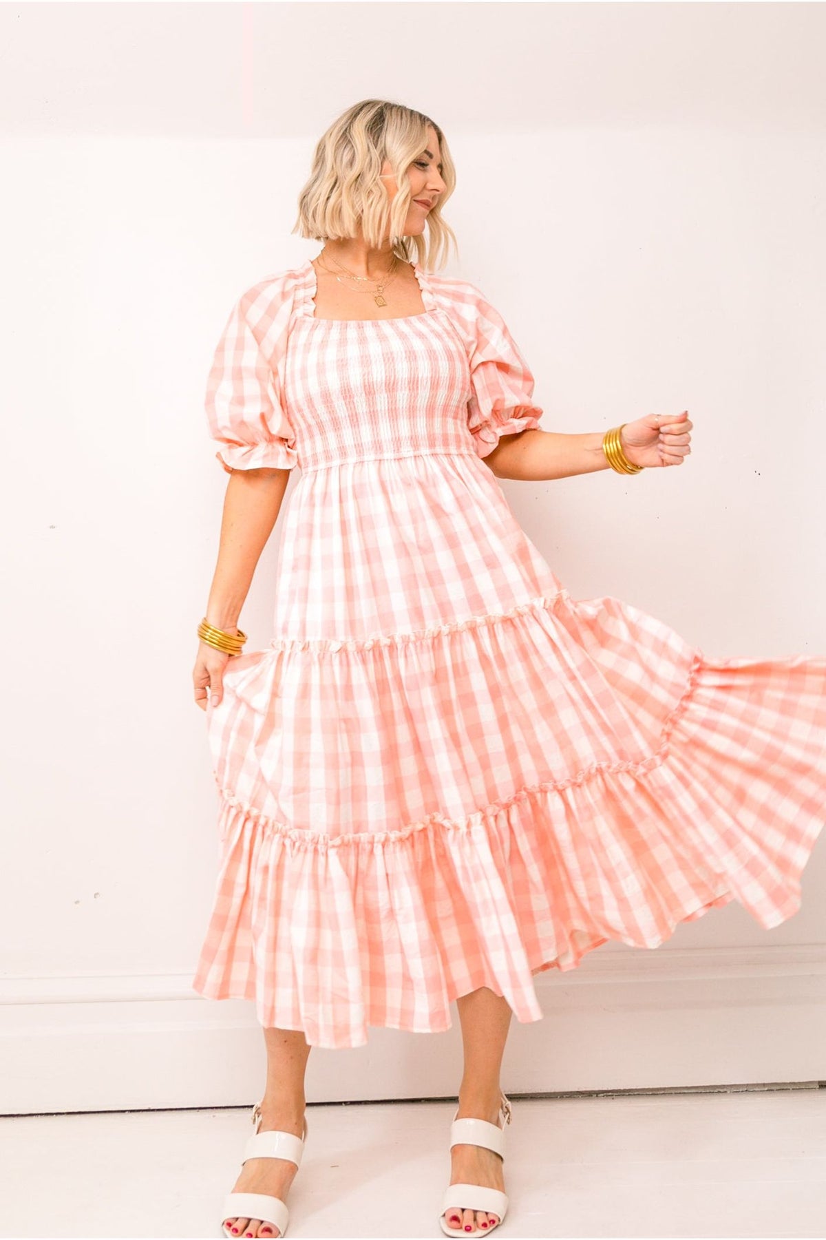 Mia Gingham Dress