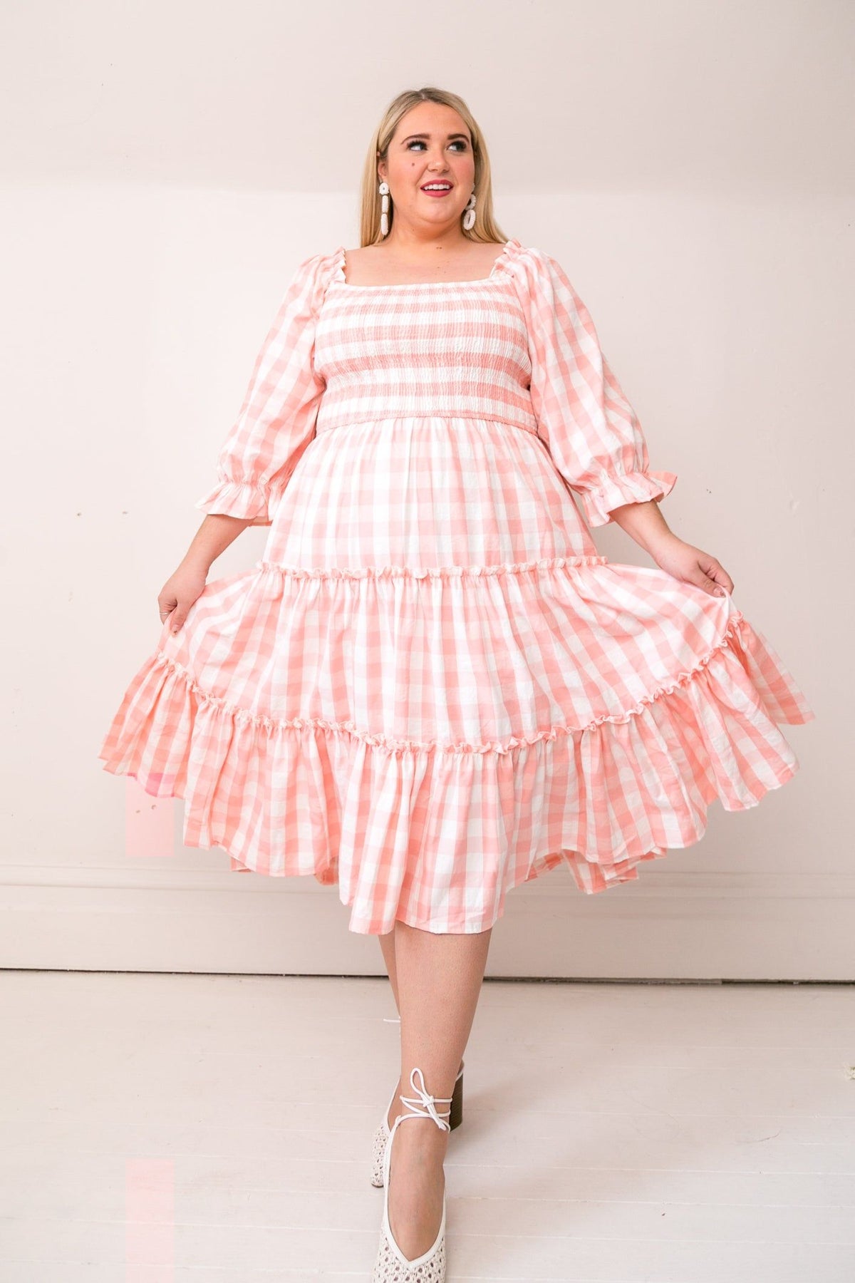 Mia Gingham Dress