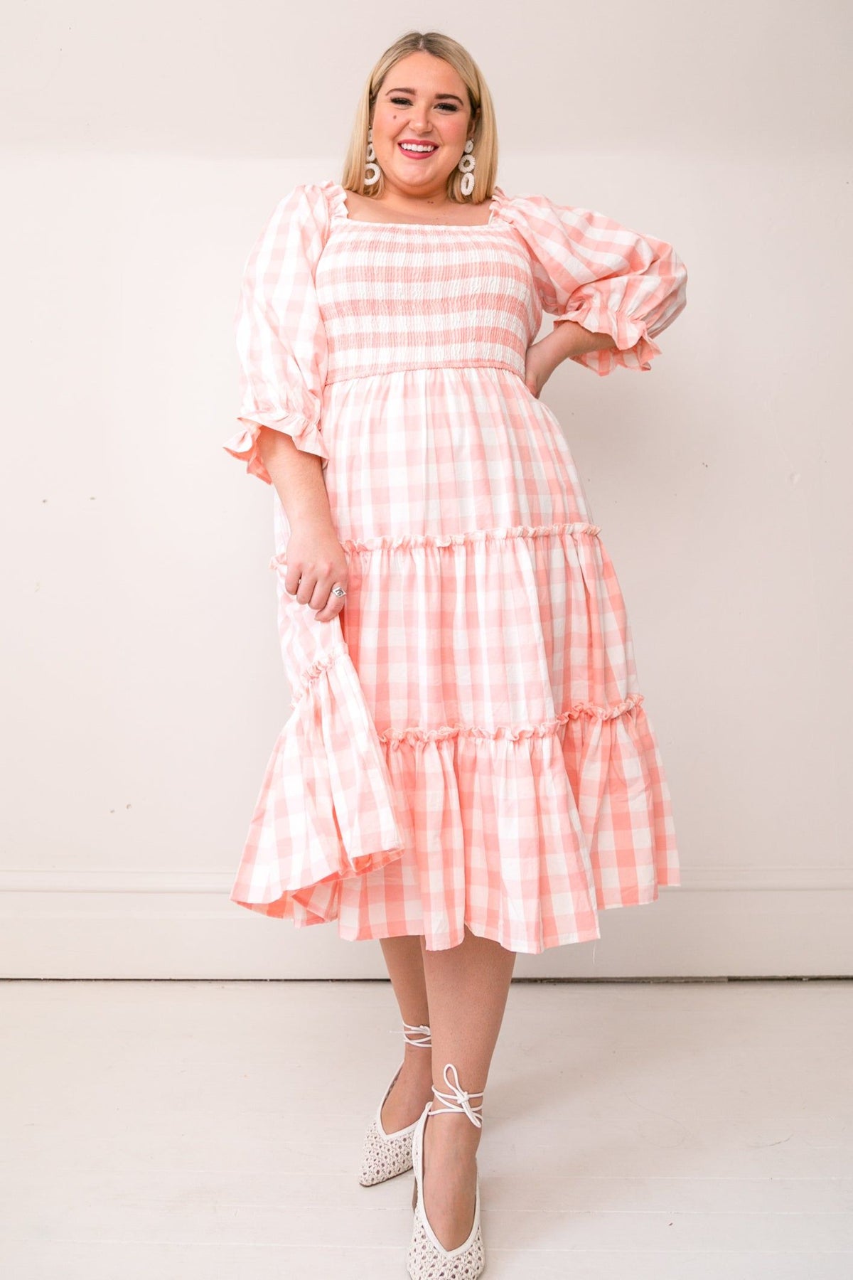 Mia Gingham Dress
