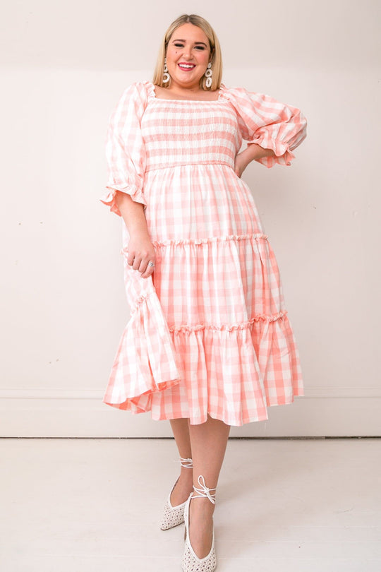 Mia Gingham Dress