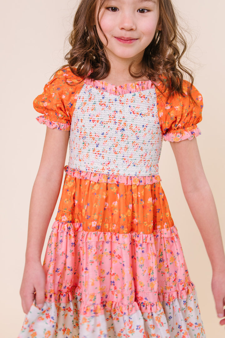 Mini Emily Dress in Sorbet