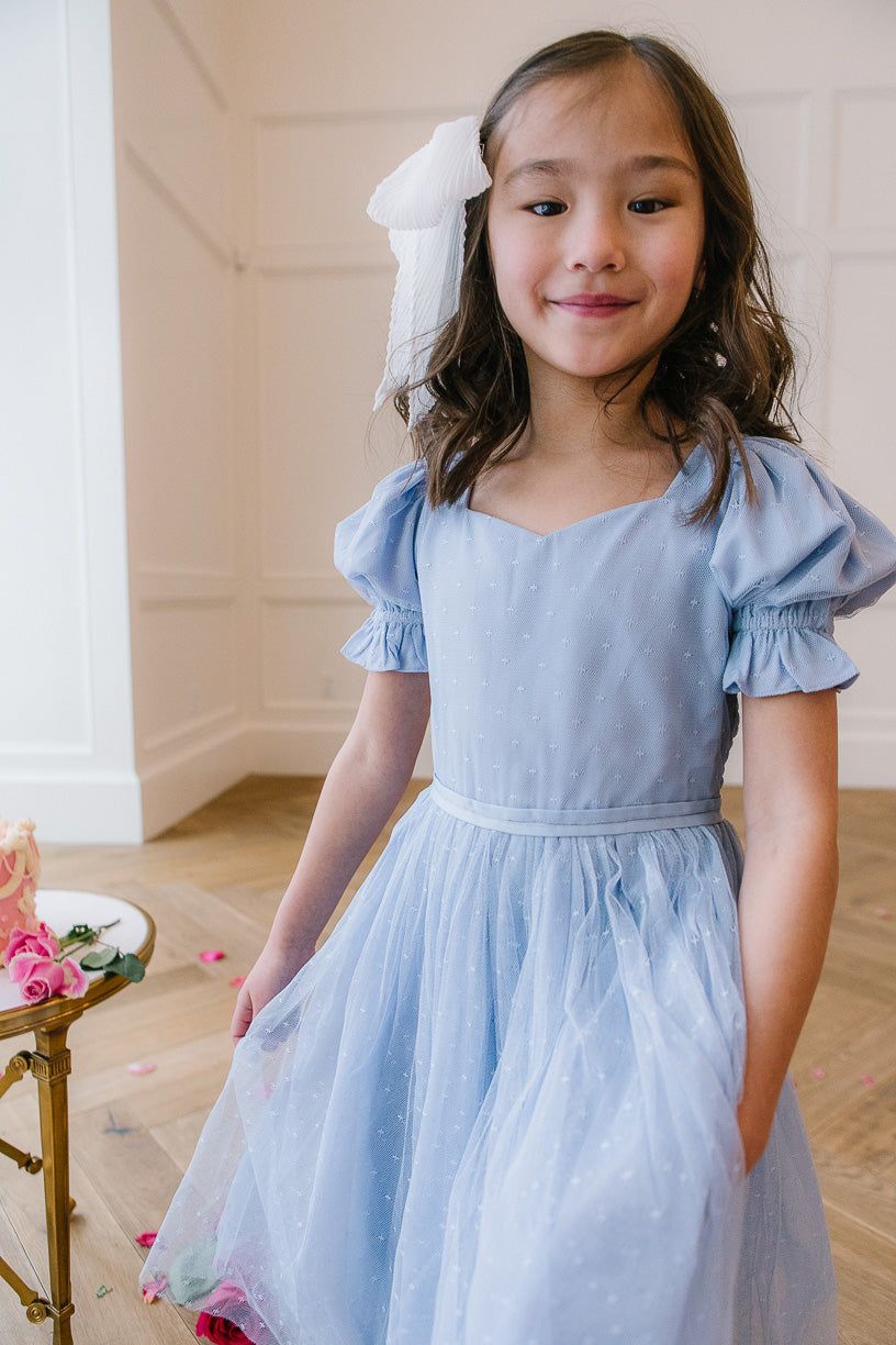 Mini Encore Dress in Periwinkle - FINAL SALE