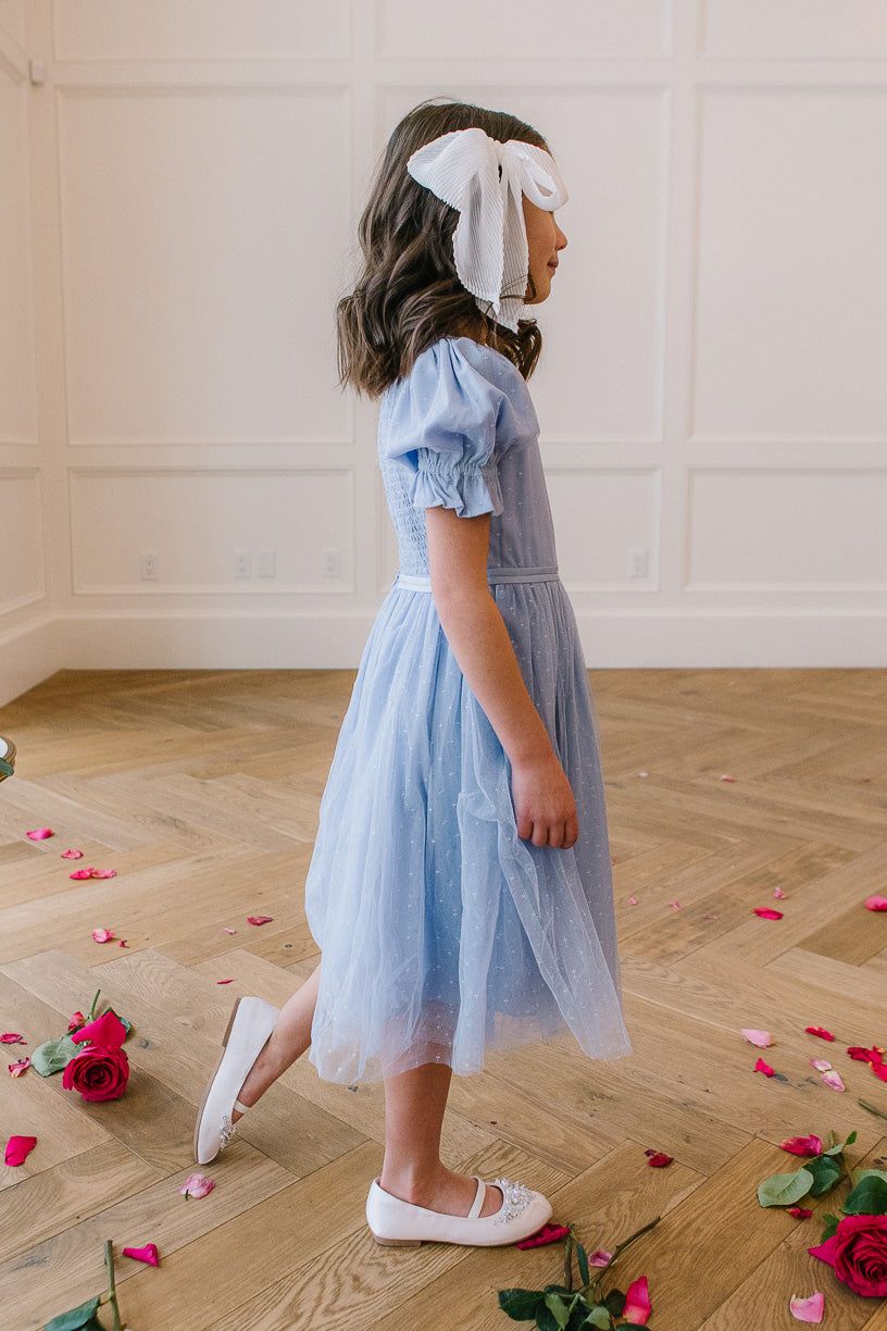 Mini Encore Dress in Periwinkle