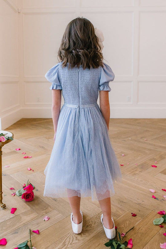 Mini Encore Dress in Periwinkle