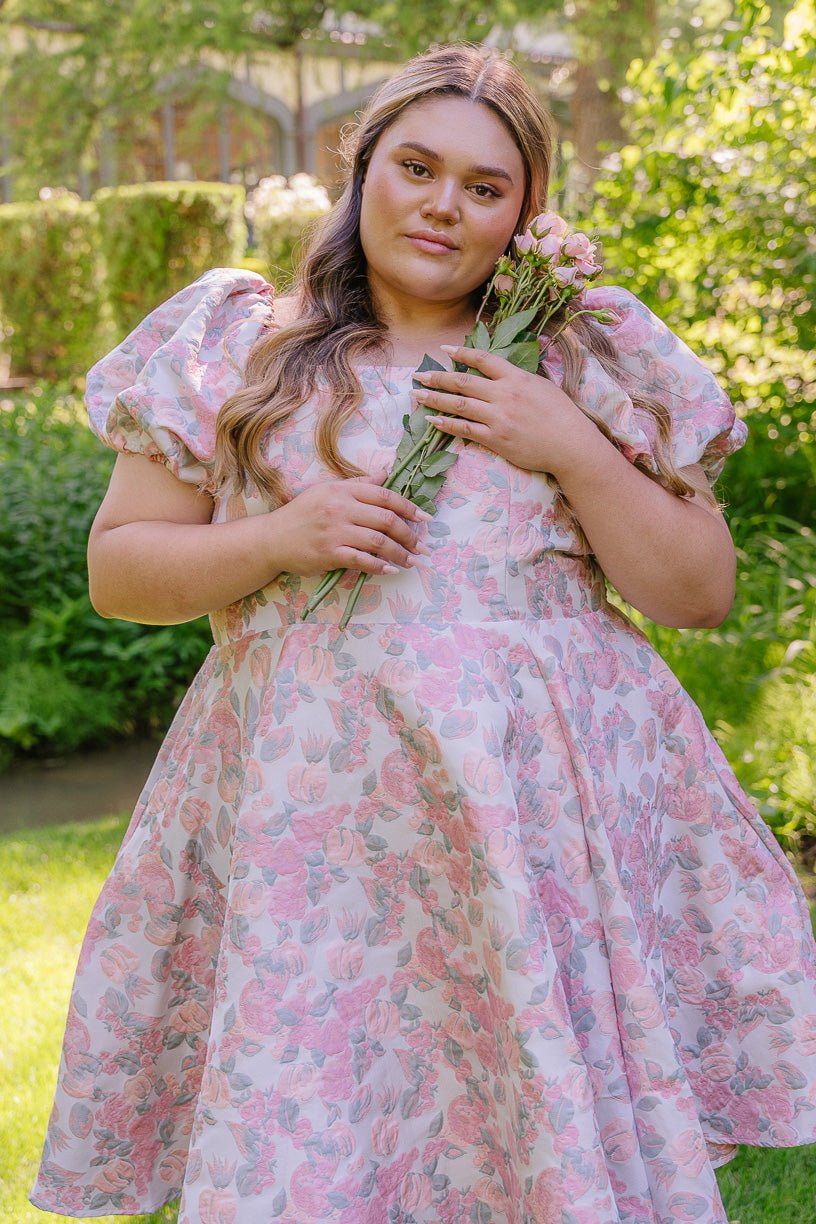 Ivanna Dress in Pastel Floral - FINAL SALE-Adult