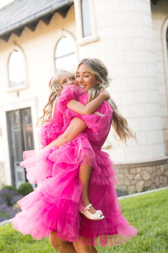 Pixie Dress in Hot Pink - FINAL SALE-Adult
