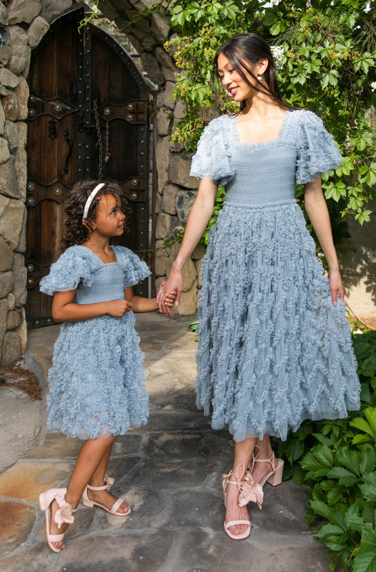 Cloud Nine Dress in Powder Blue