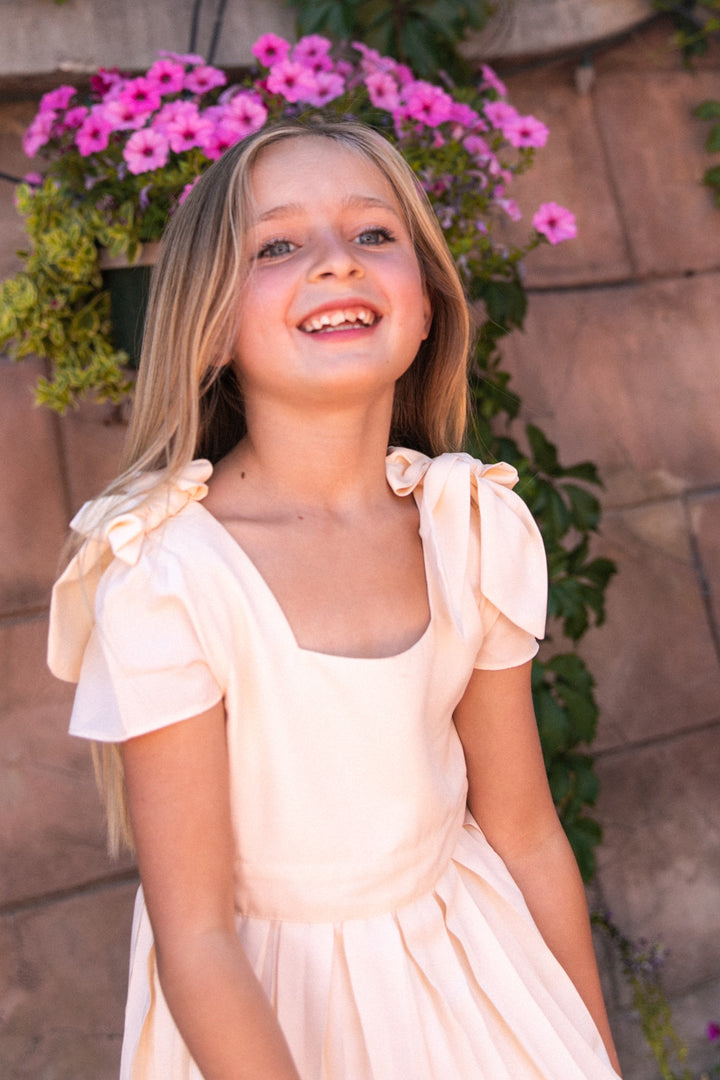 Mini Eliza Bow Dress - FINAL SALE