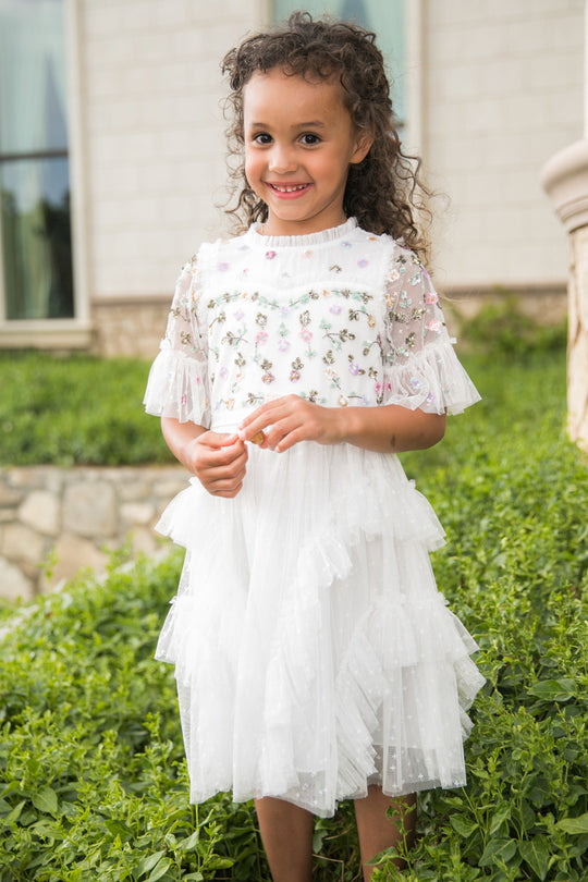 Mini Paris Dress in White