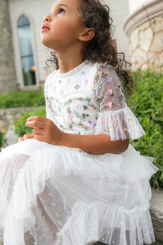 Mini Paris Dress in White