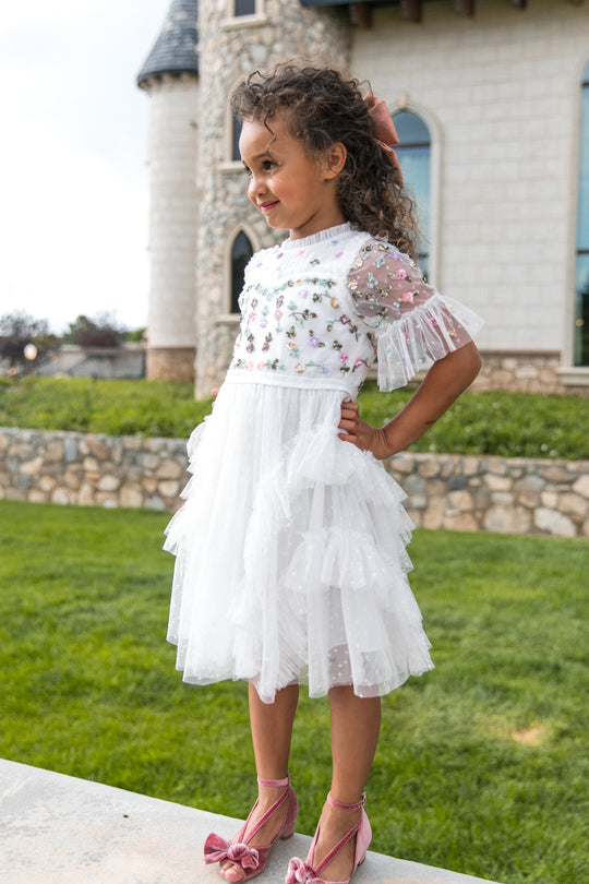 Mini Paris Dress in White