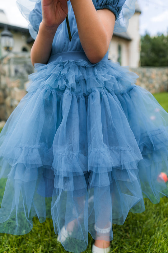 Mini Pixie Dress in Blue