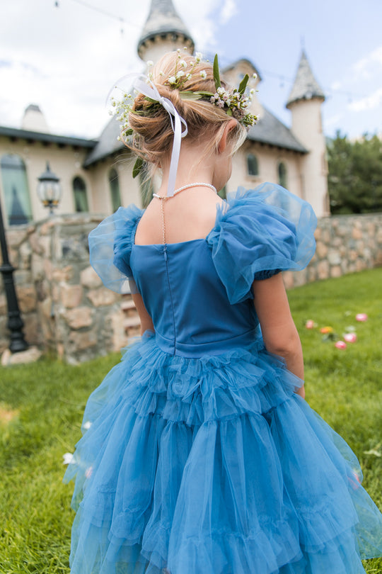 Mini Pixie Dress in Blue