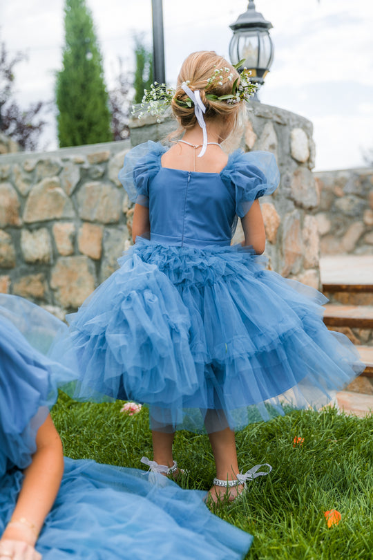 Mini Pixie Dress in Blue