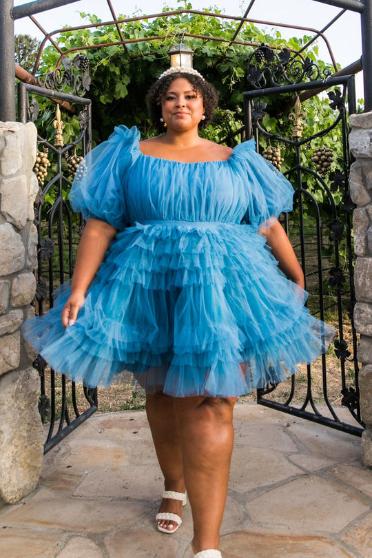 Pixie Dress in Blue - FINAL SALE-Adult