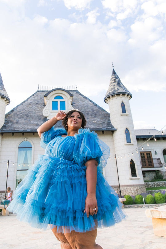 Pixie Dress in Blue - FINAL SALE-Adult