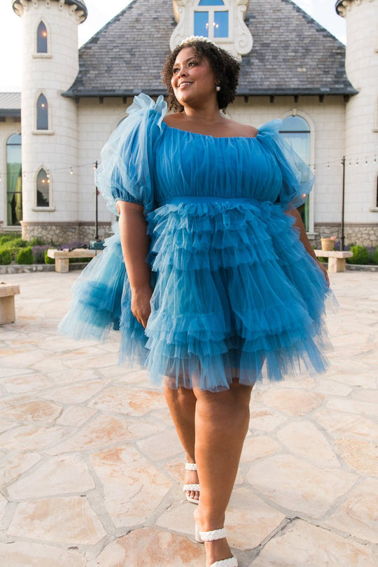 Pixie Dress in Blue - FINAL SALE-Adult
