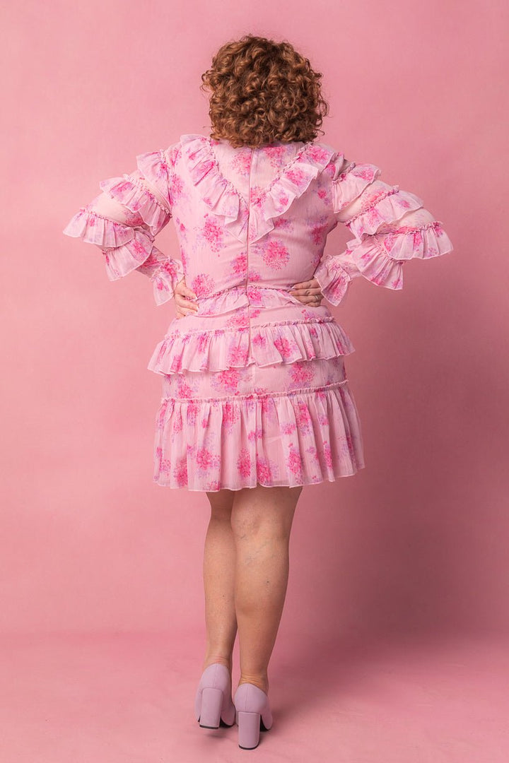 Garden State Dress in Pink-Adult