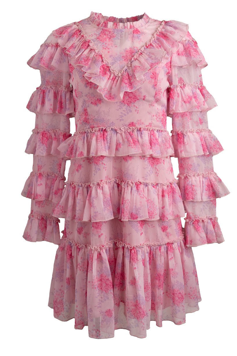 Garden State Dress in Pink-Adult