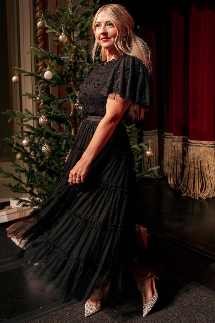 Anastasia Dress in Black-Adult