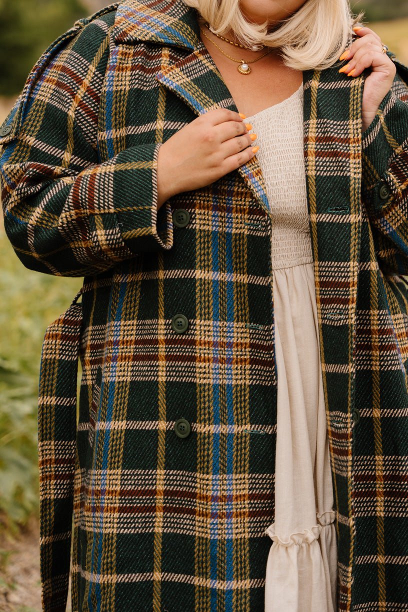 Holly Plaid Coat - FINAL SALE – Ivy City Co