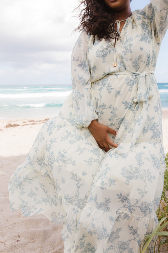 Imogen Dress in Cream
