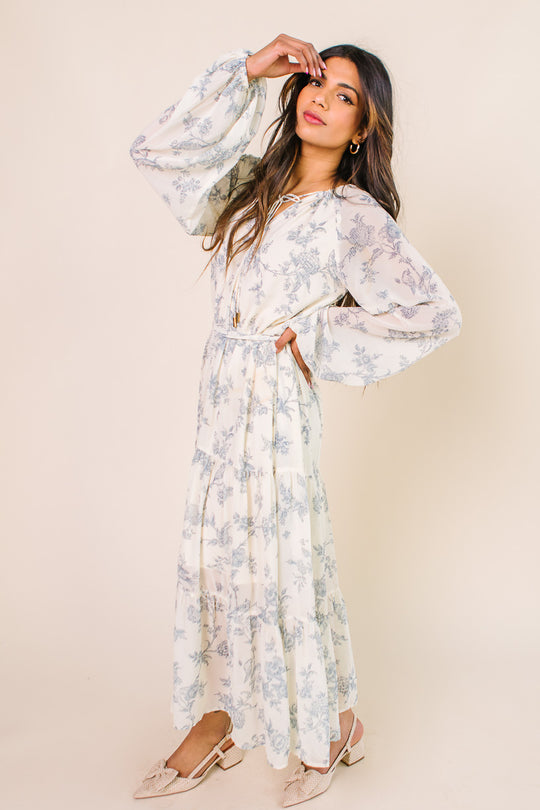Imogen Dress in Cream