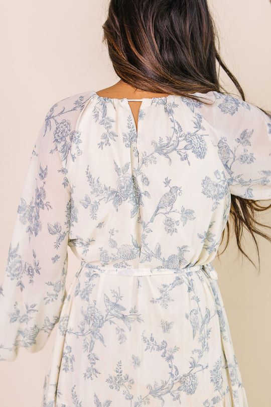 Imogen Dress in Cream