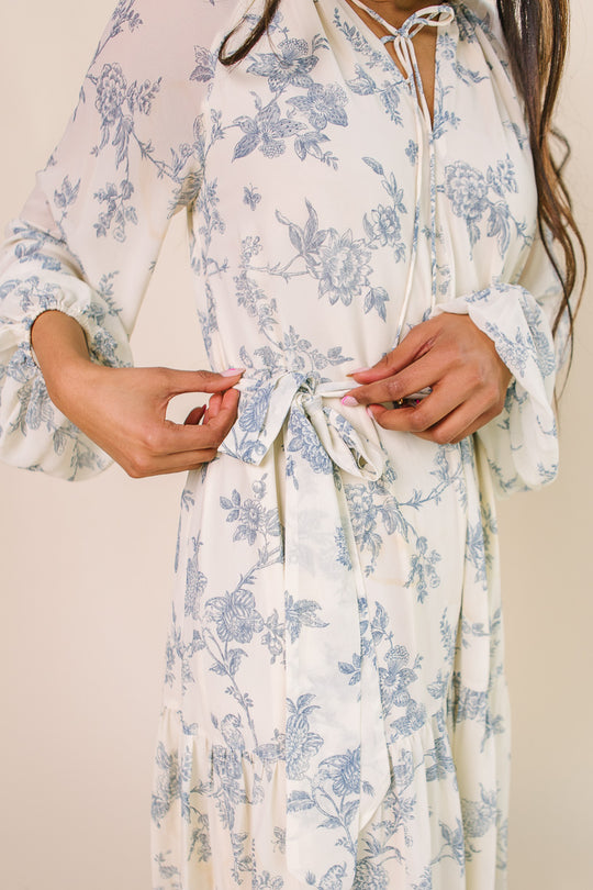 Imogen Dress in Cream