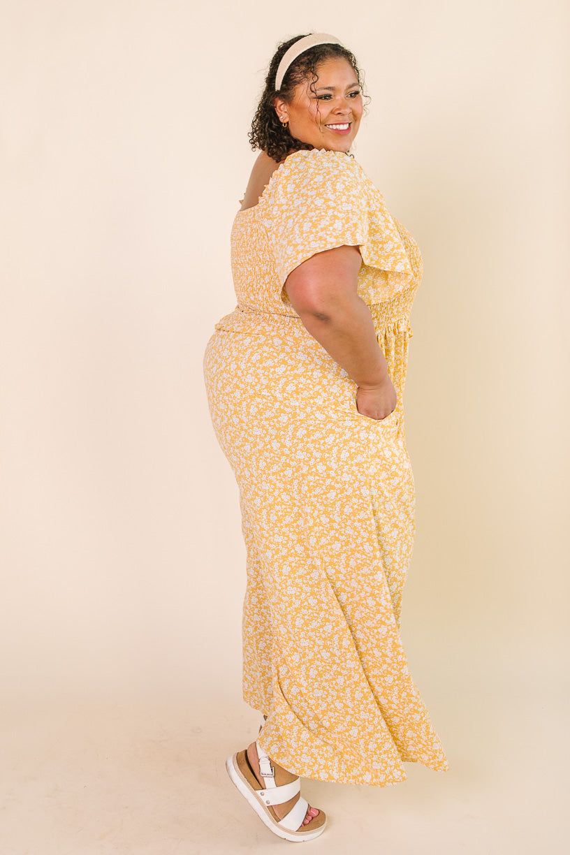 Indie Jumpsuit in Yellow