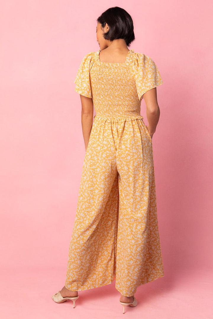 Indie Jumpsuit in Yellow-Adult