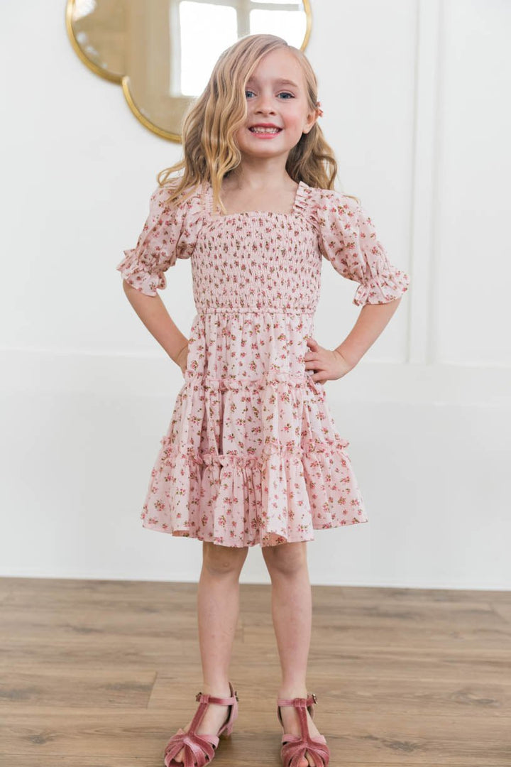 Mini Madeline Dress In Pink – Ivy City Co