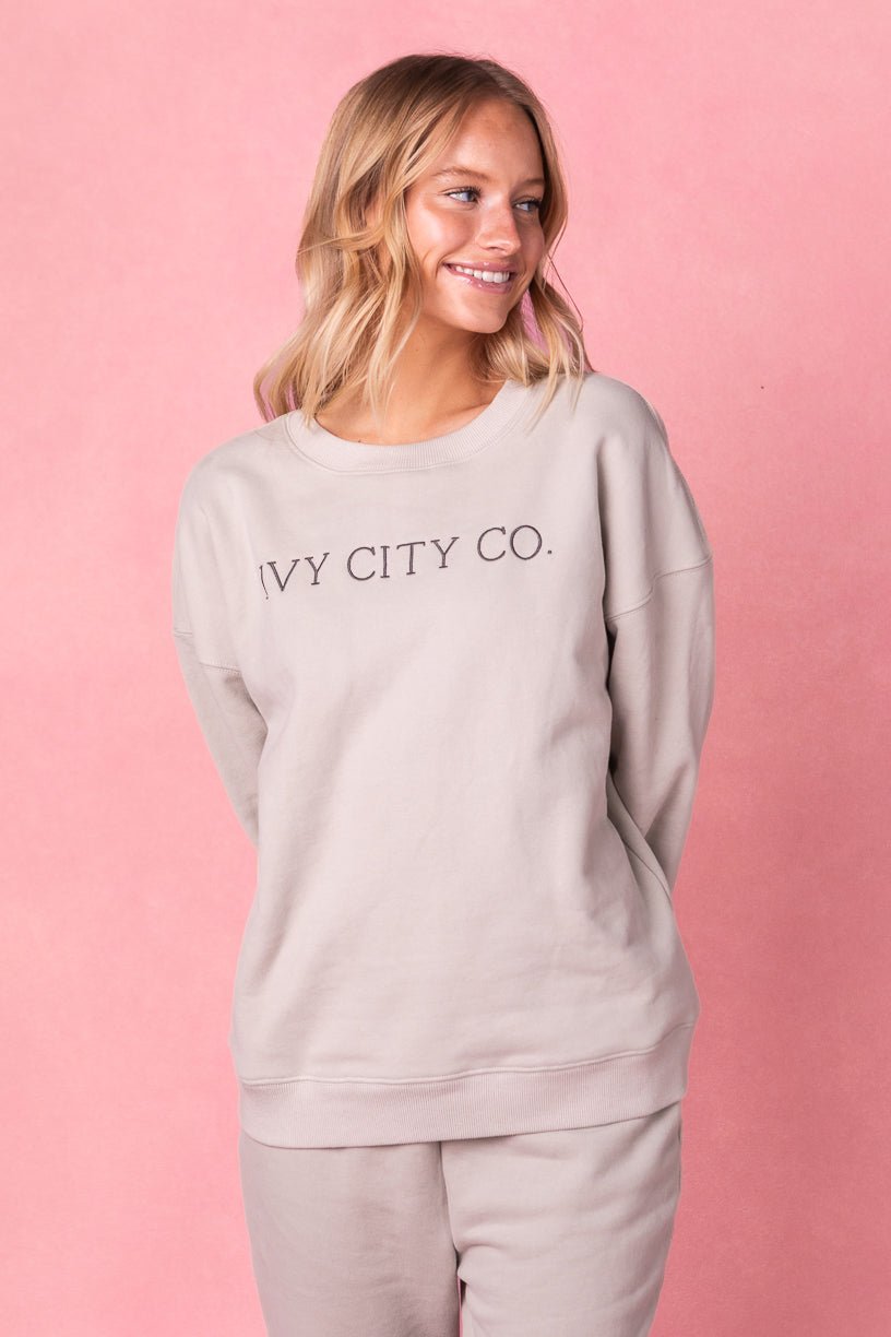 Ivy City Sweatshirt in Sage-Adult