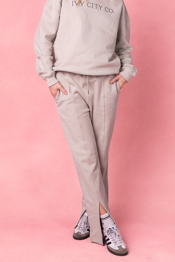 Ivy City Flare Sweatpants in Sage-Adult