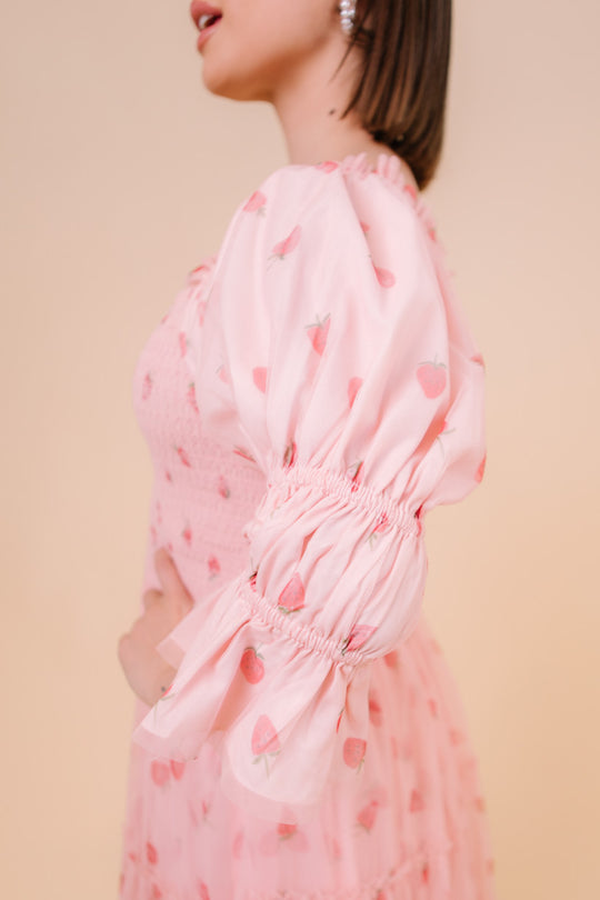 Jess Dress in Strawberry Fields