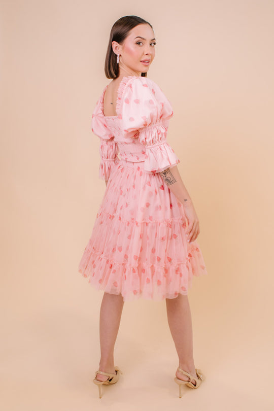 Jess Dress in Strawberry Fields