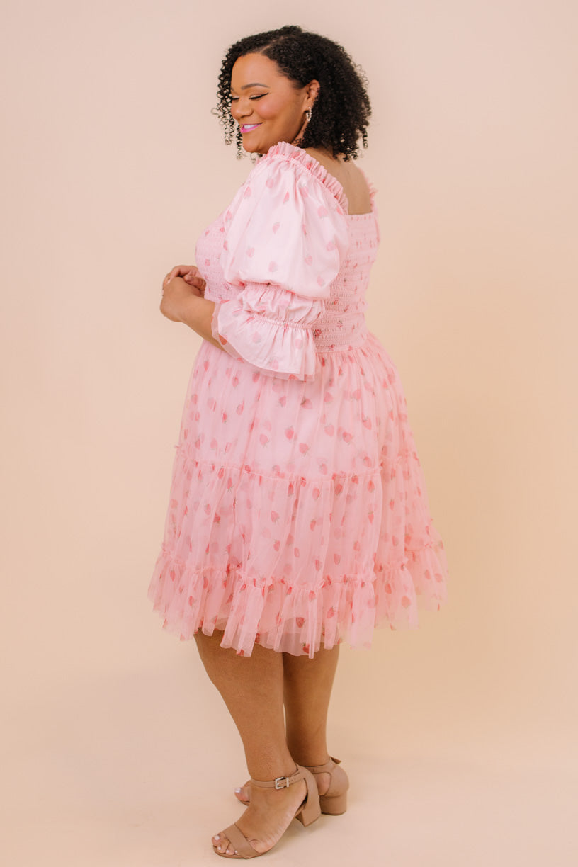 Jess Dress in Strawberry Fields - FINAL SALE