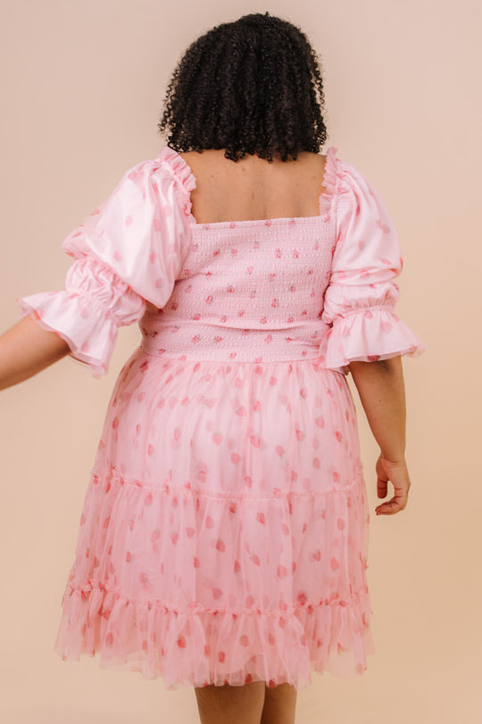 Jess Dress in Strawberry Fields