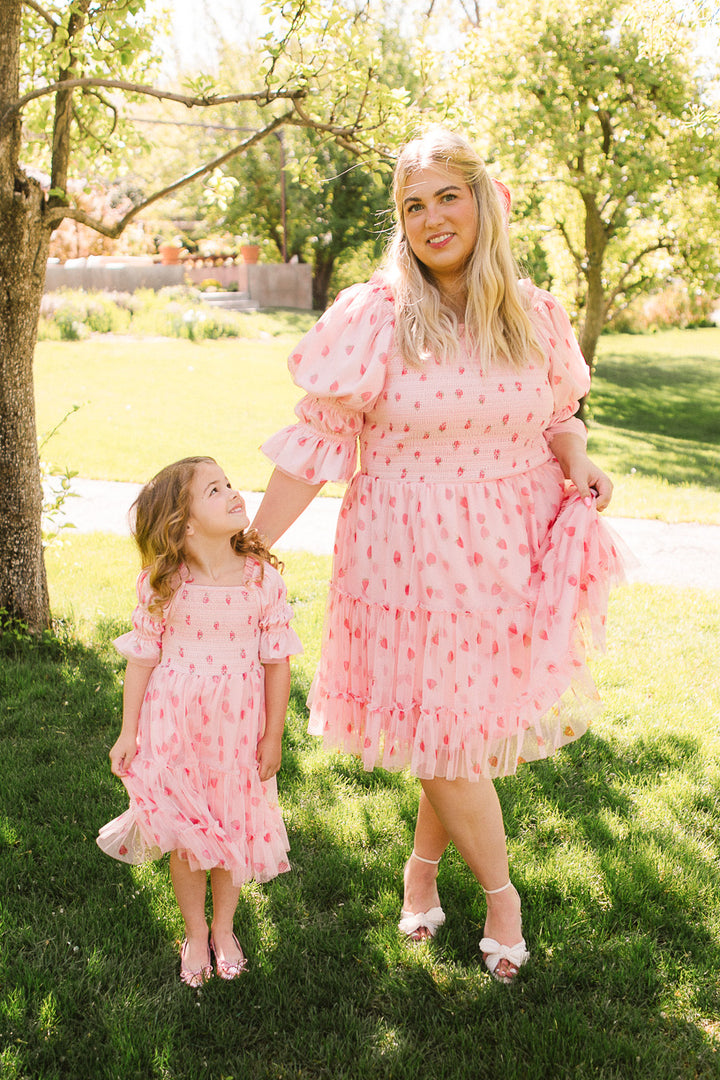 Mini Jess Dress in Strawberry Fields - FINAL SALE