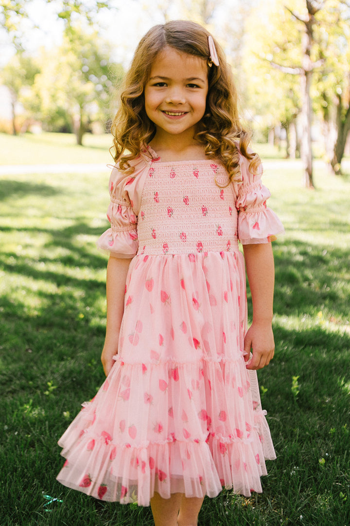 Mini Jess Dress in Strawberry Fields - FINAL SALE