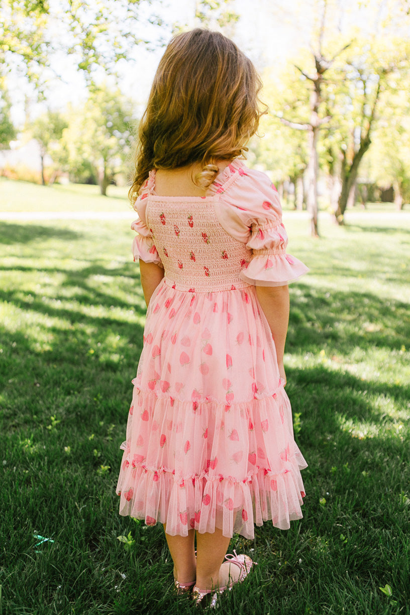 Mini Jess Dress in Strawberry Fields - FINAL SALE