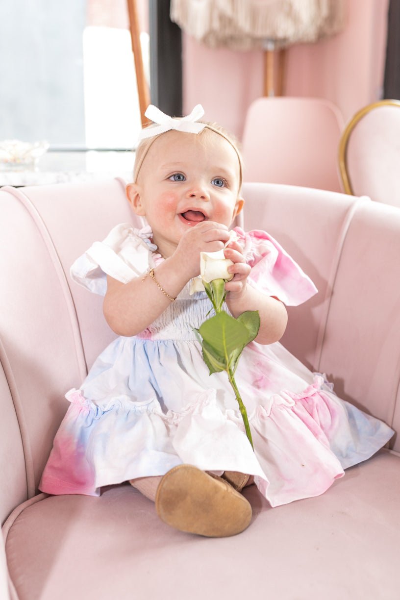 Baby Cotton Candy Dress Set-Baby