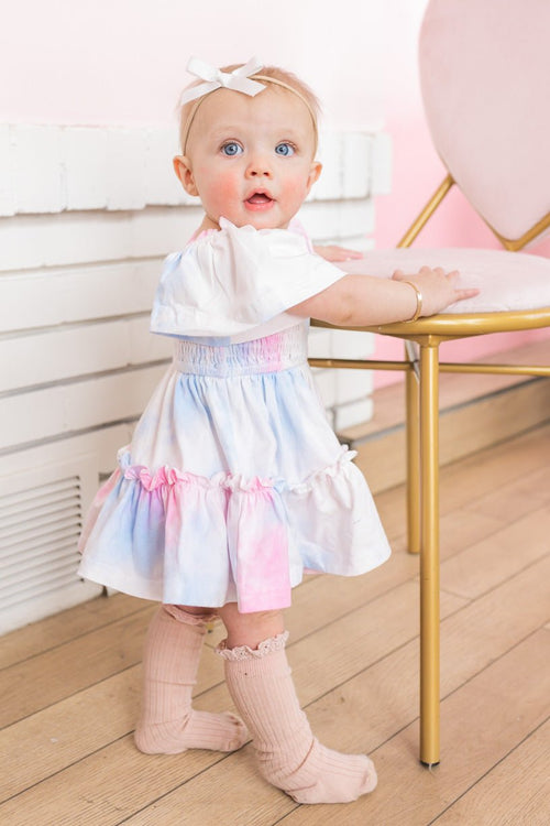 Baby Cotton Candy Dress Set