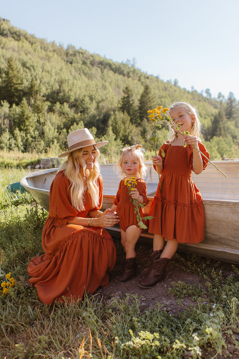 Mini Lani Dress in Spice