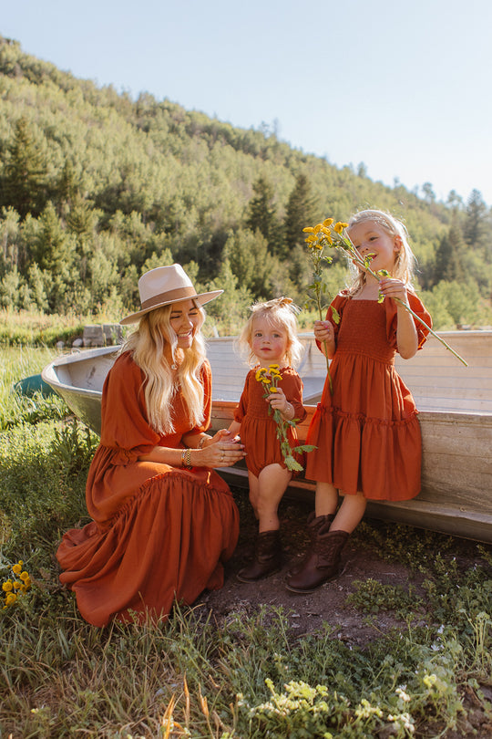 Mini Lani Dress in Spice