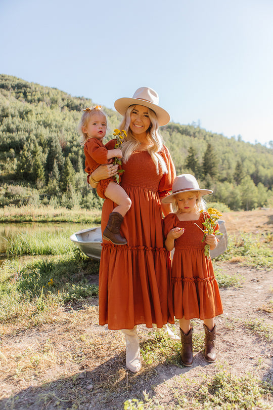 Mini Lani Dress in Spice