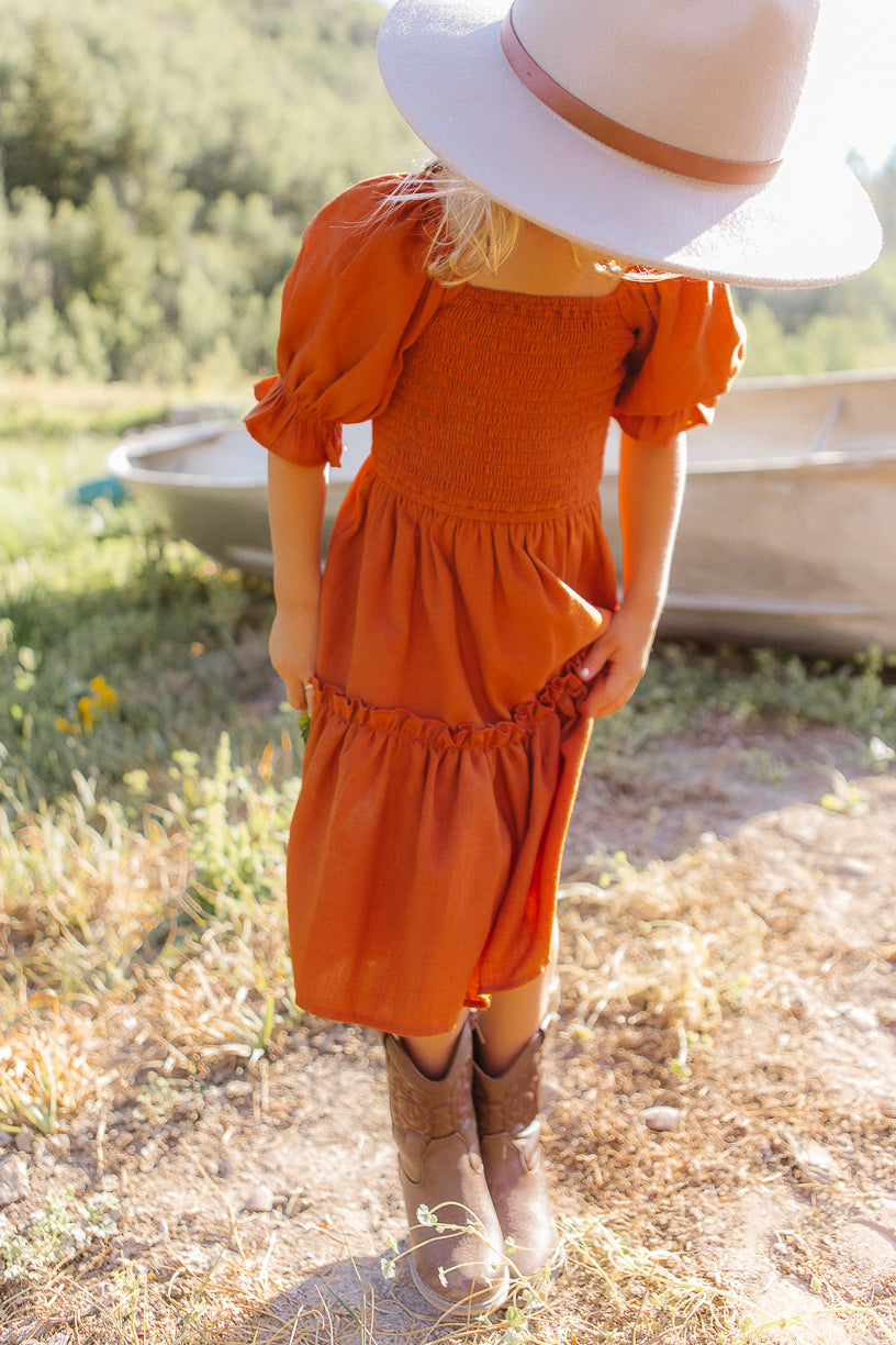 Mini Lani Dress in Spice