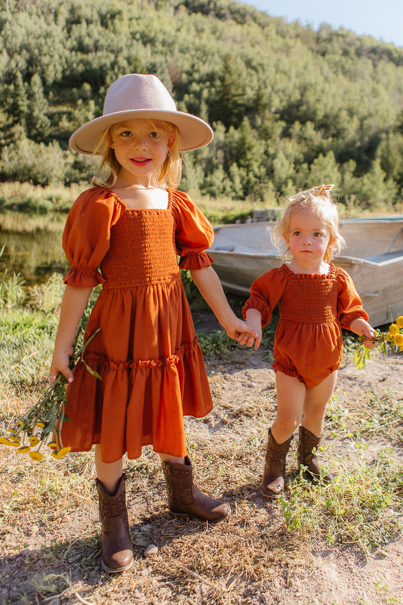 Mini Lani Dress in Spice