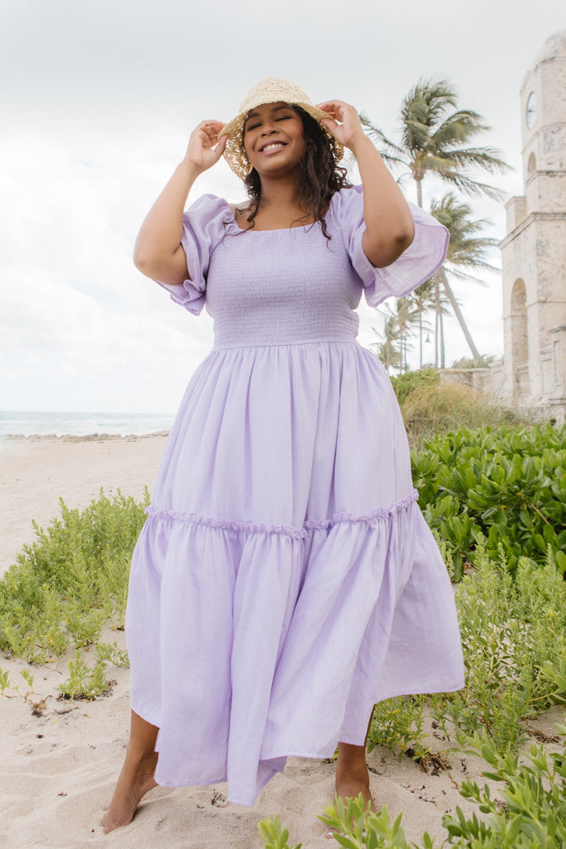 Lennon Dress in Lavender - FINAL SALE